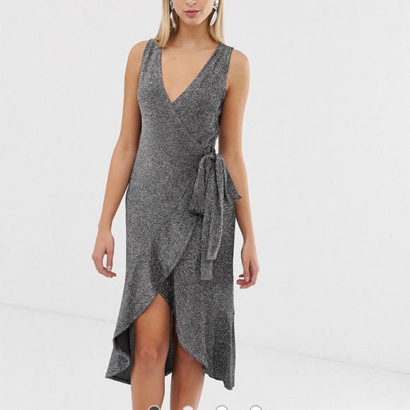 Lavish Alice Dresses & Skirts - Metallic wrap Lavish Alice Dress